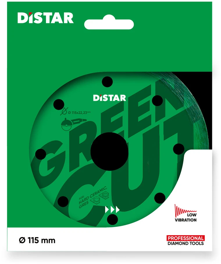 Deimantinis pjovimo diskas DISTAR 10179023013; 115 mm; 1,2 mm; 22,23 mm