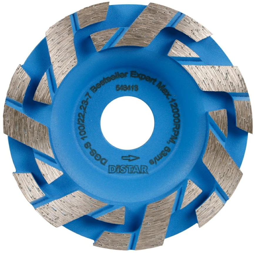 Deimantinis šlifavimo diskas DISTAR 11115546011; 100x22,23 mm