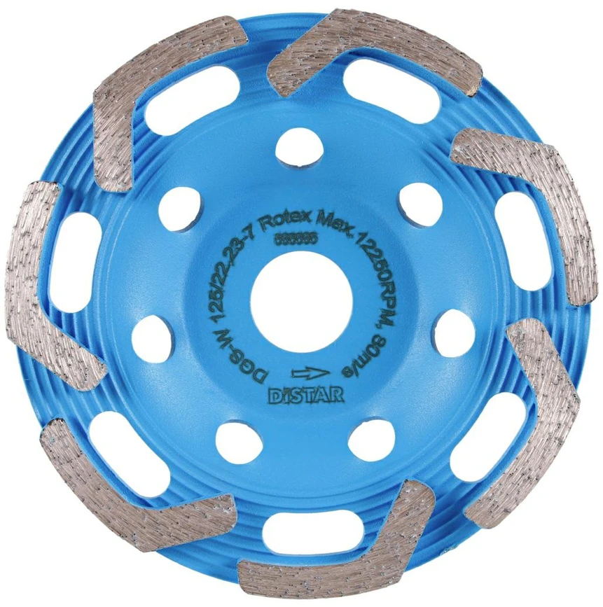 125MM DISTAR ROTEX Betono šlifavimo diskas