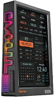 Divoom TimesFrame Luxe Smart Ekranas, juodas