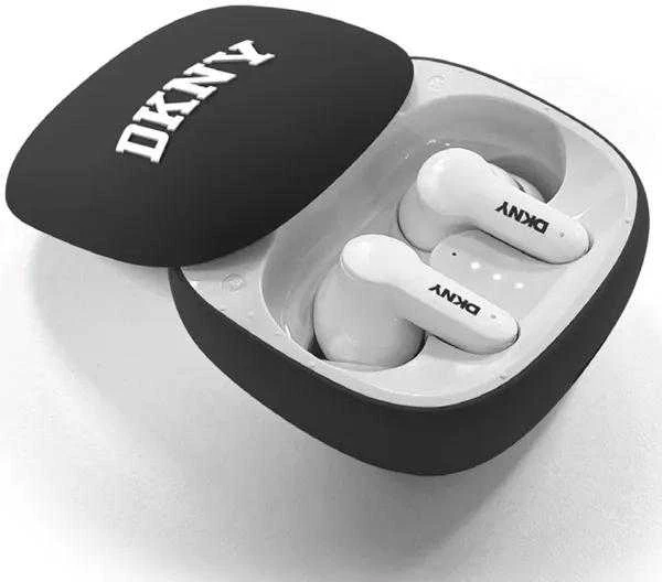 DKNY Bluetooth ausinės DKTWS3DNYAK juodos spalvos TWS BT 3D Rubber Matte Finish