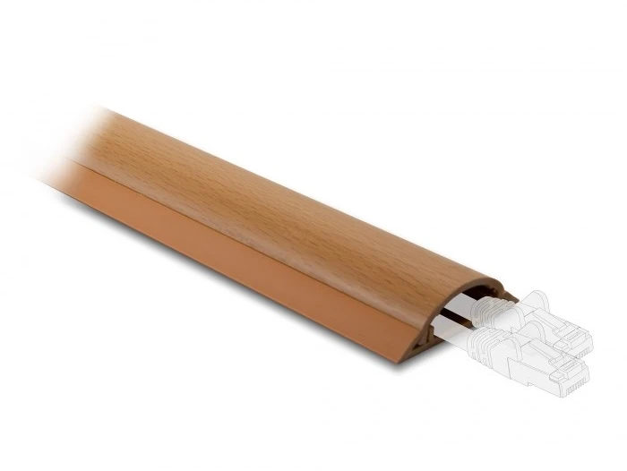 DLC DeLOCK 20731 kabelių tvarkymo priemonė Grindys Kabelių kanalas Ruda 1 vnt