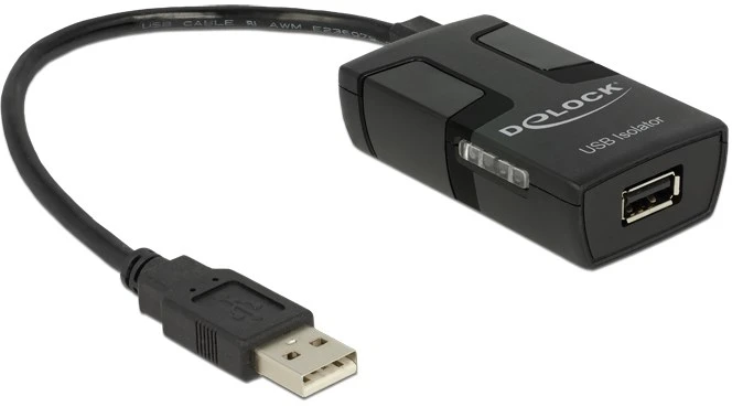 DLC DeLOCK 62588 USB kabelis 0,15 m USB A Juoda