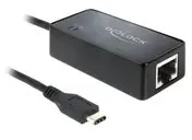DLC DELOCK Adapteris SuperSpeed USB USB 3.1 Gen 1 SU USB Type-C male > Gigabit LAN 10/100/1000 Mb/s