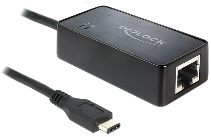 DLC DELOCK Adapteris SuperSpeed USB USB 3.1 Gen 1 SU USB Type-C male > Gigabit LAN 10/100/1000 Mb/s