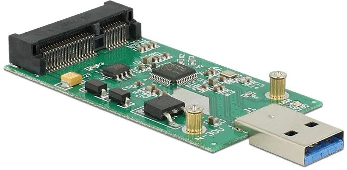 DLC DeLOCK 62681 sąsajos plokštė / adapteris mSATA