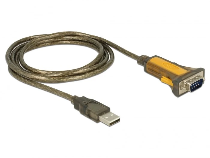 DeLOCK Adapteris USB 2.0 > 1 x Serial RS-232 - erweiterter Temperaturbereich - Serieller Adapteris