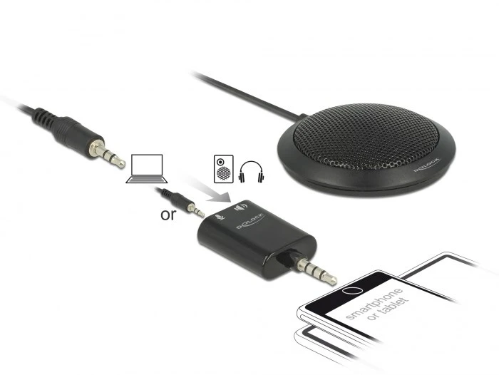 DLC Mikrofonas Delock Table mikrofonas (65873)