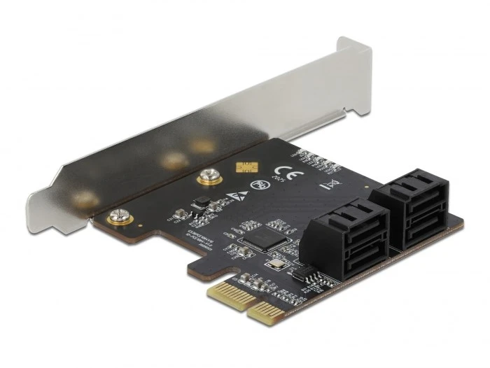 Delock karta PCI Express x1 - 4x interna