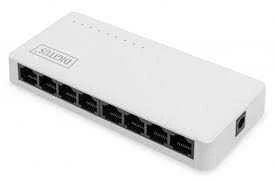 Šakotuvas Digitus Skaitmenas | 8 prievadų Gigabit Ethernet jungiklis | DN-80064-1 | Nevaldomas | Darbalaukis