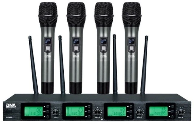 „Dna Professional DNA RV-4“ – belaidė mikrofonų sistema