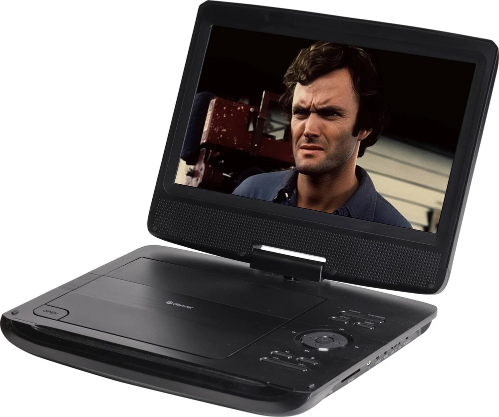 Vaizdo grotuvas Nešiojamas DVD grotuvas „Denver MT-1097“ su 10 colių ekranu
