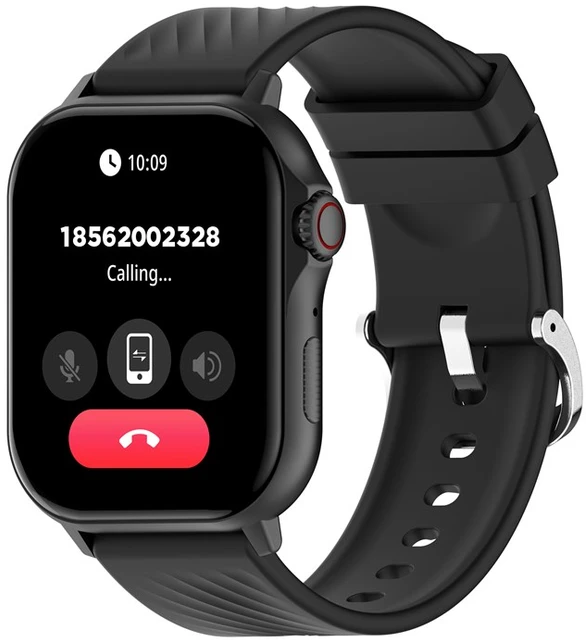 DNV Denver Išmanusis laikrodis Juodas 5,41 cm (2.13″) AMOLED Skaitmeninis Lietimui jautrus ekranas Juoda GPS (palydovinis)