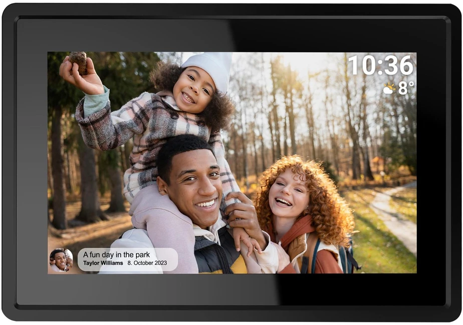 Nuotraukų rėmelis DENVER PFF-725B Digital Photo Frame juodas