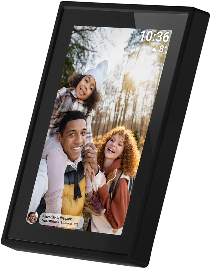 Nuotraukų rėmelis DENVER PFF-725B Digital Photo Frame juodas