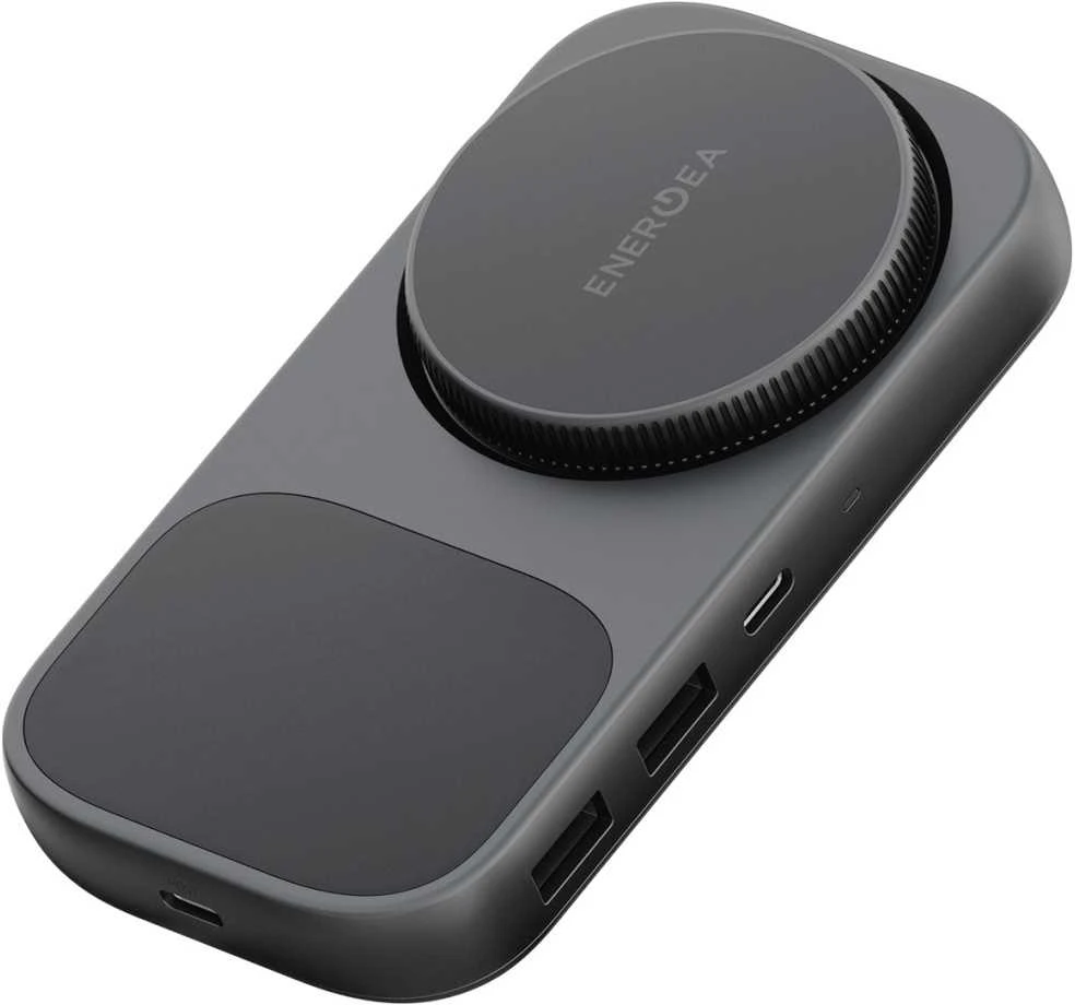 Energea Widock Plus 7in1 tamsiai pilka įkrovimo stotelė