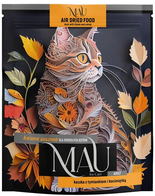 Dolina Noteci MAU Air dried antiena with thyme and catnip – sausas kačių maistas – 700g