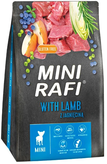 Dolina Noteci Šunų Maistas - RAFI Mini Avienos Sausas Šunų Maistas 3kg Be Glitimo