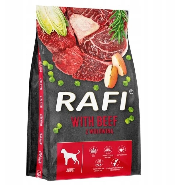 DOLINA NOTECI Rafi with jautiena – sausas Maistas šunims – 10kg