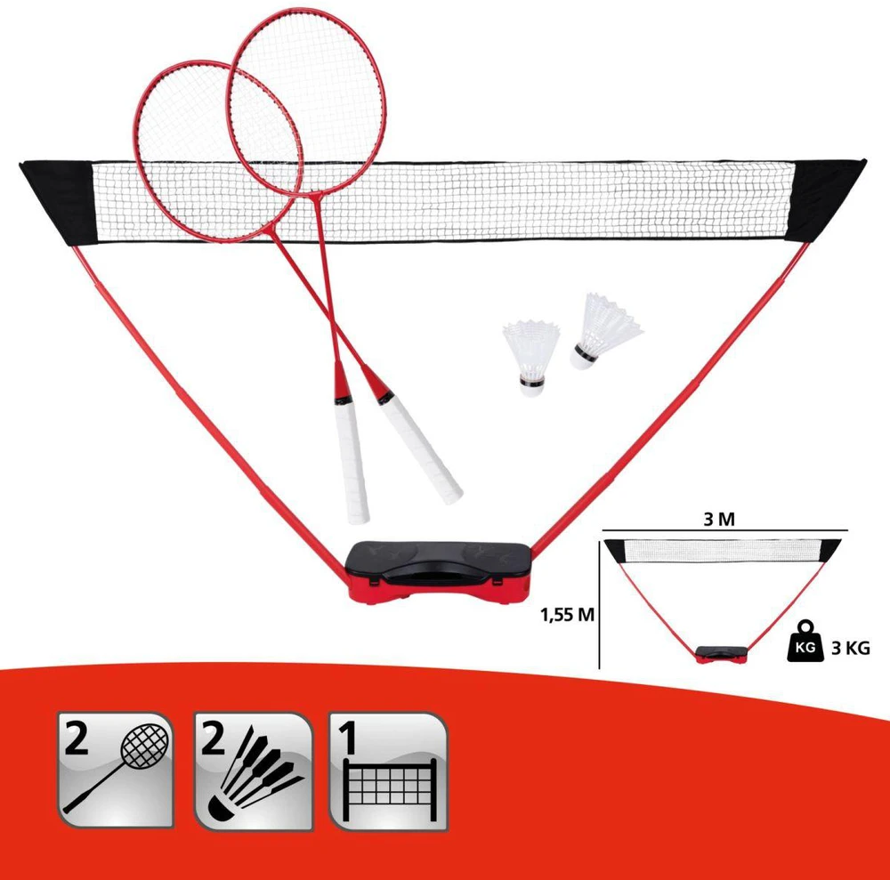 Lauko badmintonas 5 viename rinkinys Donnay