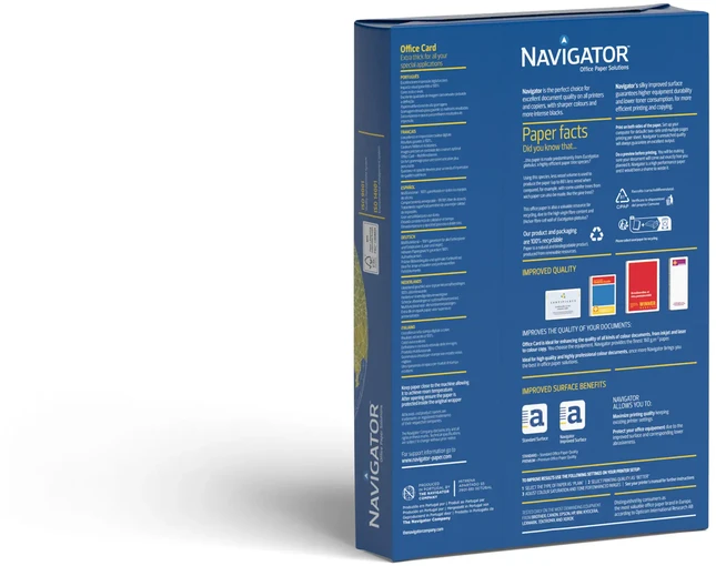 Biuro popierius Navigator Office Card, A4, 160g (250)