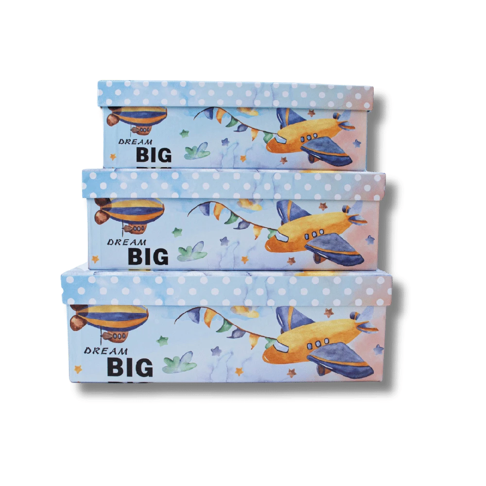 Dovanų dėžutė College 24x17x8 cm Airplane