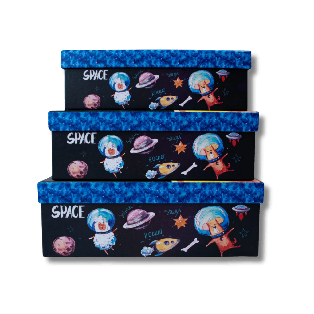 Dovanų dėžutė College 24x17x8 cm Outer Space