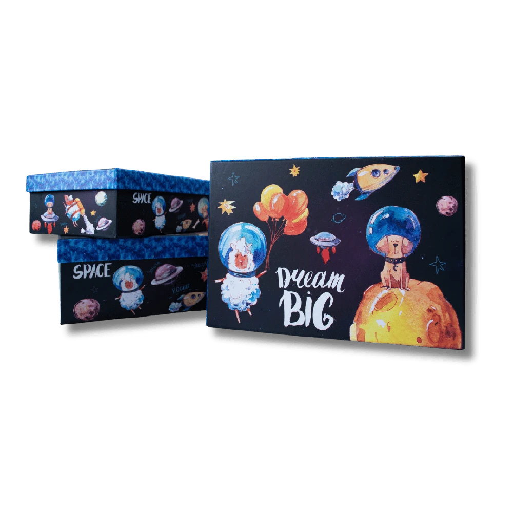 Dovanų dėžutė College 24x17x8 cm Outer Space