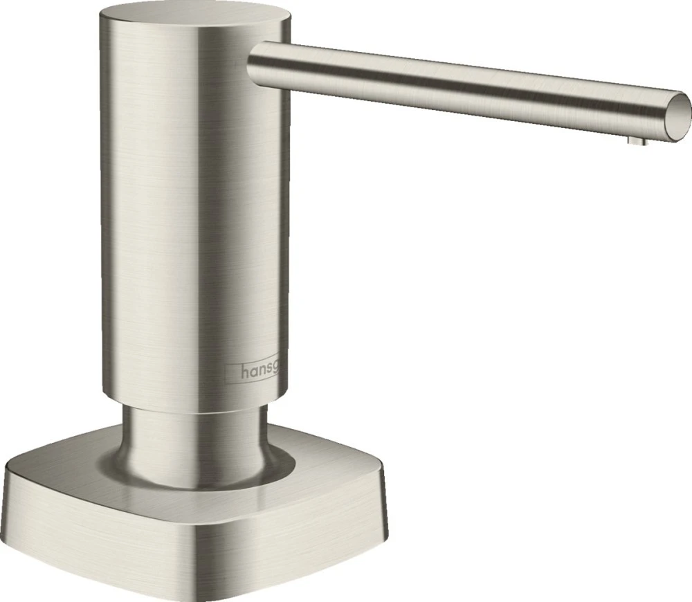Hansgrohe ziepju dozators, stainless steel optic