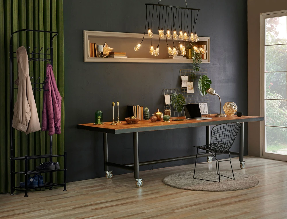 "ModernHome" drabužių stovas + batų lentyna
