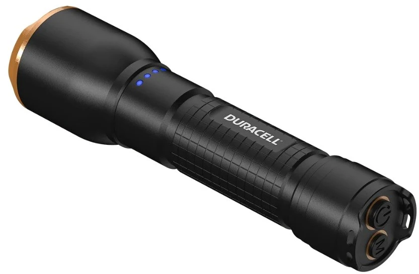 Duracell DF1500R dovanų dėžutės žibintuvėlis juodas