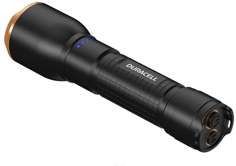 Duracell DF2500R Flashlight juodas
