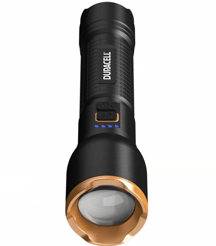 Duracell DF3000R Flashlight juodas