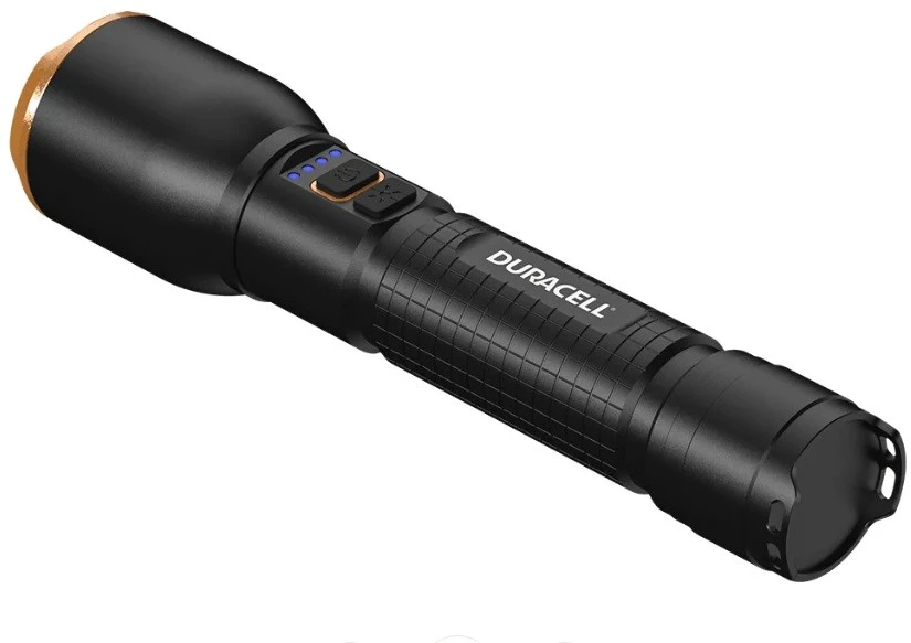 Duracell DF3000R Flashlight juodas