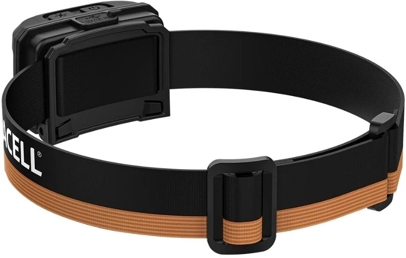 Duracell DH1000R Headlamp juodas, oranžinis