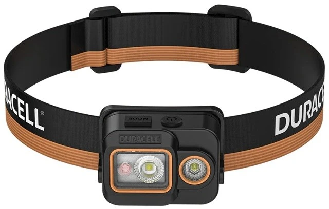 Duracell DH700R Headlamp juodas, oranžinis