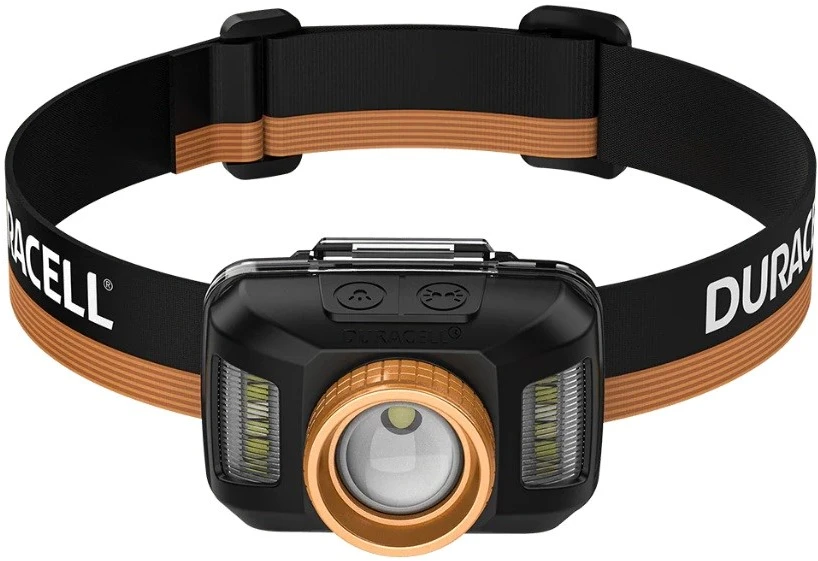 Duracell DH850R Gift Box Headlamp juodas, oranžinis