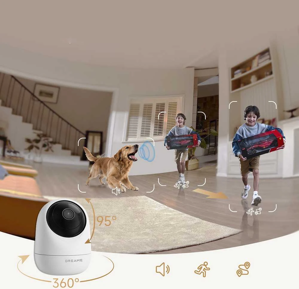 Dreame Navo Care SE 1 Incam indoor camera – baltos spalvos
