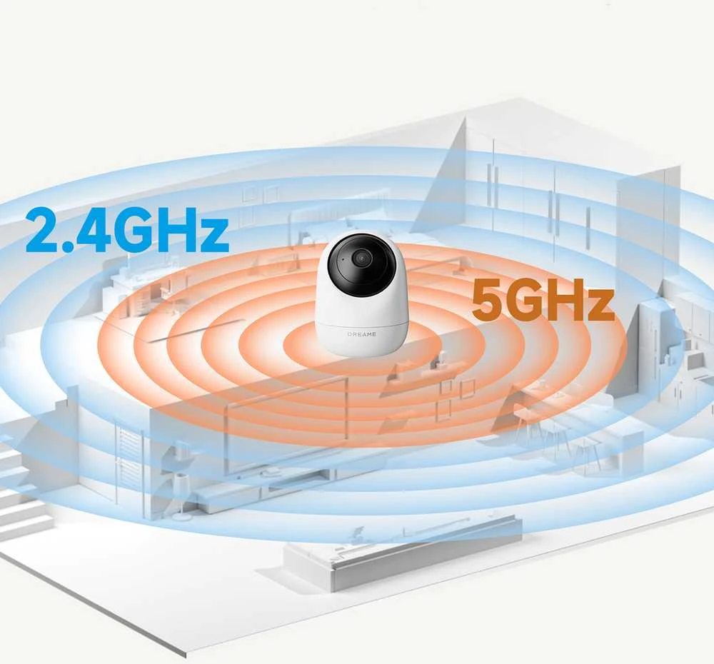 Dreame Navo Care SE 1 Incam indoor camera – baltos spalvos
