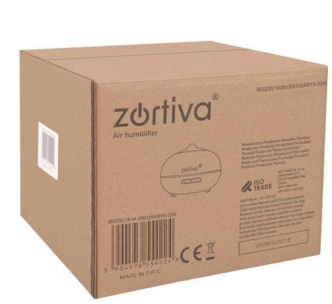 Dyfuzor zapachowy - nawilżacz 400ml Zortiva