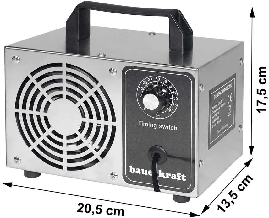 Drėkintuvas Longwell Industrial Ozonatorius 60 g/h su Laikmačiu