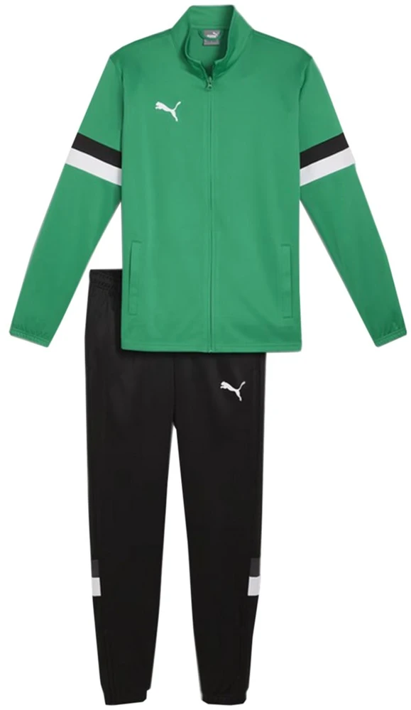 Dres męski Puma Team Rise zielono-juoda 658653 05 XL