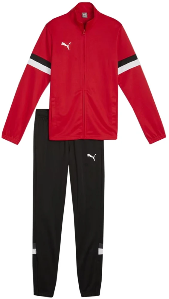 Dres vaikams Puma Team Rise raudona-juoda 658655 01 116cm