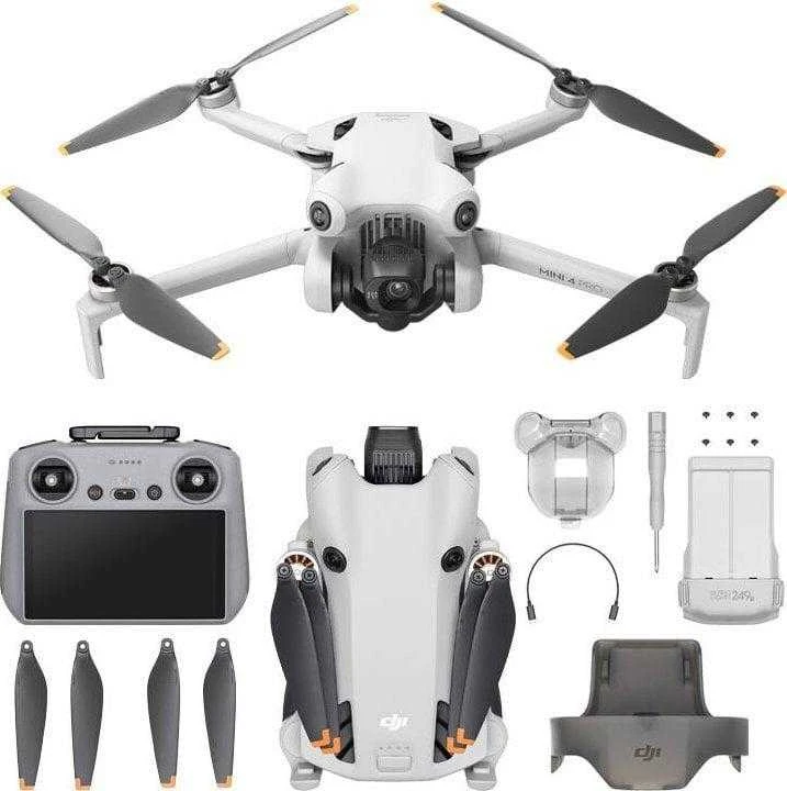 Dronas DJI Mini 4 Pro (Su DJI RC 2 valdymo pultu)