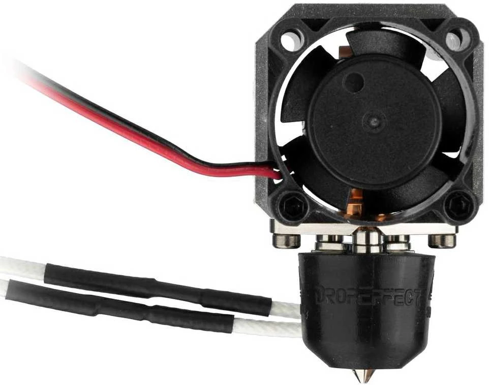 DropEffect XG Hot-End su ventiliatoriumi