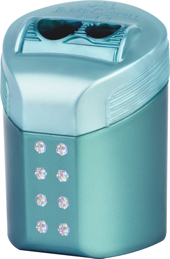 Drožtukas Faber-Castell RollOn Sparkle, blisteryje