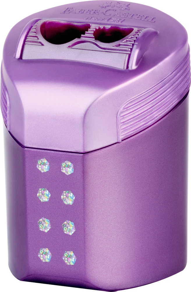 Drožtukas Faber-Castell RollOn Sparkle, blisteryje