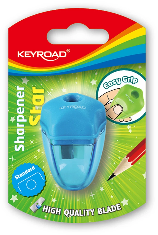 Drožtukas Keyroad, 1 skylės, žvaigždės formos, su konteineriu