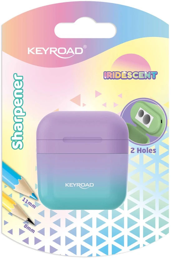 Drožtukas Keyroad Iridescent, 2 skylių, su konteineriu
