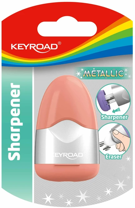 Drožtukas su trintuku Keyroad Compact, 1 skylės, su konteineriu
